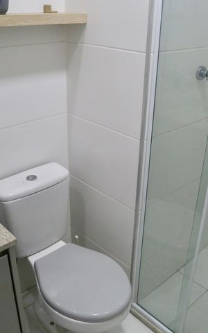 Apartamento à venda com 28m², 1 quarto e sem vaga Apartamento à venda com 28m², 1 quarto e sem vagaBanheiro