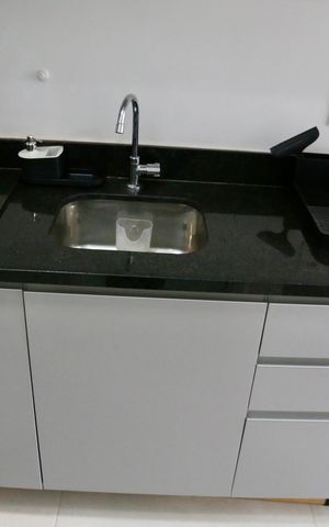 Apartamento à venda com 28m², 1 quarto e sem vaga Apartamento à venda com 28m², 1 quarto e sem vagaCozinha