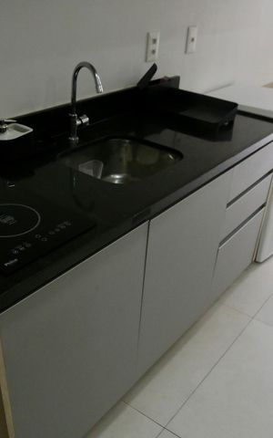 Apartamento à venda com 28m², 1 quarto e sem vaga Apartamento à venda com 28m², 1 quarto e sem vagaCozinha