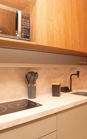 Studio para alugar com 31m², 1 quarto e sem vagaCozinha