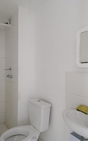 Apartamento à venda com 34m², 2 quartos e sem vagaBanheiro 