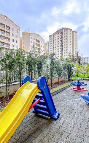 Apartamento à venda com 50m², 2 quartos e 1 vagaÁrea comum - Playground