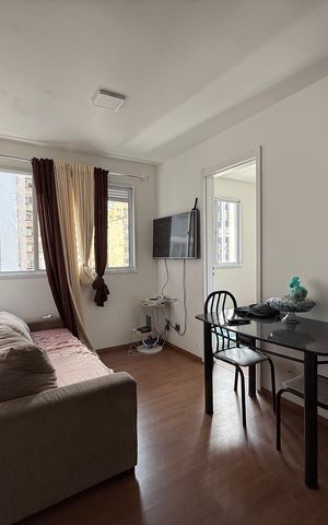 Apartamento à venda com 33m², 2 quartos e sem vaga Apartamento à venda com 33m², 2 quartos e sem vagaSala