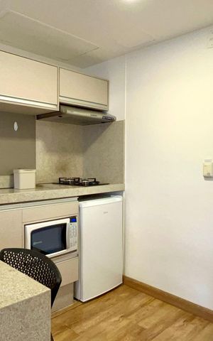 Studio para alugar com 30m², 1 quarto e 1 vaga Studio para alugar com 30m², 1 quarto e 1 vagaCozinha