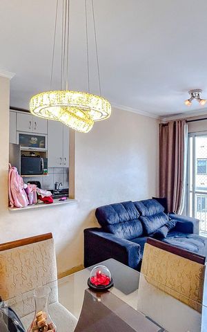 Apartamento à venda com 49m², 2 quartos e 1 vagaSala