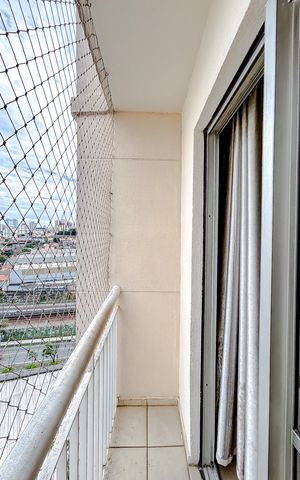 Apartamento à venda com 49m², 2 quartos e 1 vagaVaranda