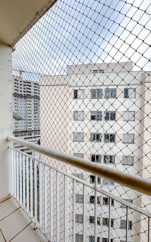 Apartamento à venda com 49m², 2 quartos e 1 vagaVaranda