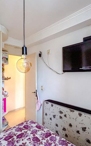 Apartamento à venda com 49m², 2 quartos e 1 vagaQuarto 2