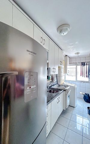 Apartamento à venda com 49m², 2 quartos e 1 vagaCozinha