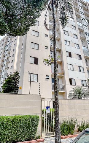 Apartamento à venda com 49m², 2 quartos e 1 vagaFachada com Plaquinha
