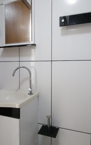 Casa de condomínio à venda com 92m², 3 quartos e 1 vagaBanheiro Social 1