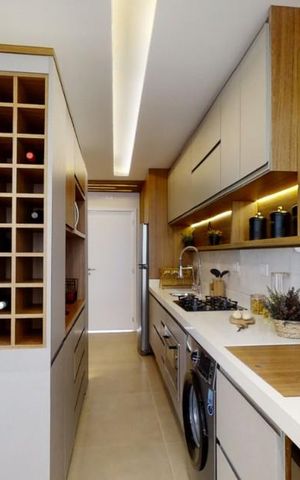 Apartamento à venda com 65m², 3 quartos e 2 vagas Apartamento à venda com 65m², 3 quartos e 2 vagasCozinha