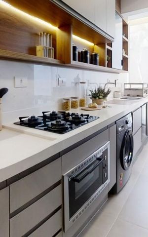 Apartamento à venda com 65m², 3 quartos e 2 vagas Apartamento à venda com 65m², 3 quartos e 2 vagasCozinha