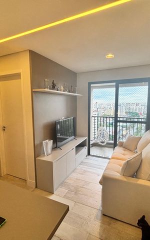 Apartamento à venda com 55m², 2 quartos e 1 vaga Apartamento à venda com 55m², 2 quartos e 1 vagaSala