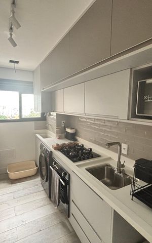 Apartamento à venda com 55m², 2 quartos e 1 vaga Apartamento à venda com 55m², 2 quartos e 1 vagaCozinha