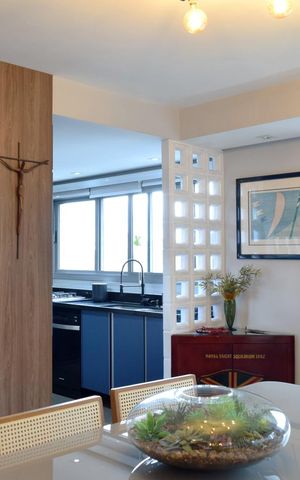 Apartamento à venda com 136m², 2 quartos e 2 vagasSala de jantar