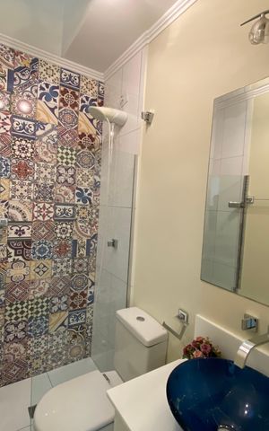 Casa para alugar com 116m², 2 quartos e 2 vagas Casa para alugar com 116m², 2 quartos e 2 vagasQuarto 1 - Banheiro