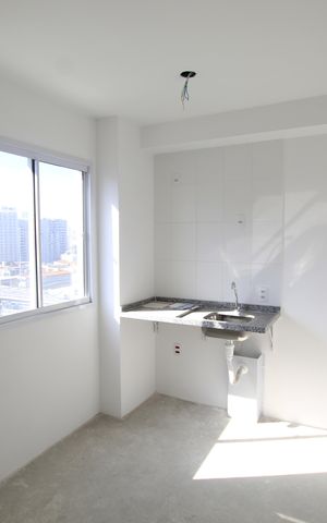 Studio à venda com 24m², 1 quarto e sem vagaSala/Cozinha