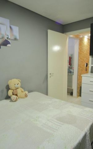Apartamento à venda com 43m², 2 quartos e 1 vagaQuarto 2 