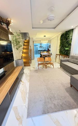Casa de condomínio à venda com 232m², 3 quartos e 1 vagaSala