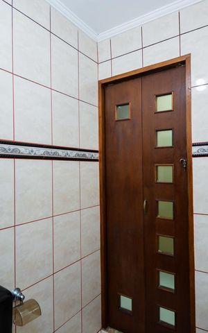 Casa à venda com 214m², 3 quartos e 3 vagasBanheiro da Suíte