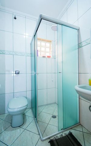 Casa à venda com 214m², 3 quartos e 3 vagasBanheiro Social