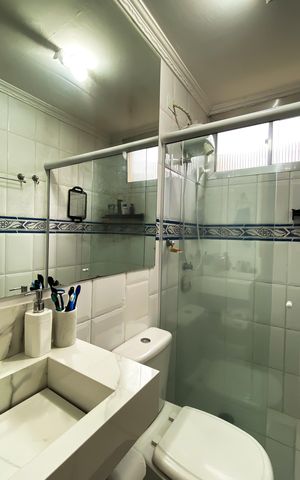 Apartamento para alugar com 50m², 2 quartos e 1 vagaBanheiro 