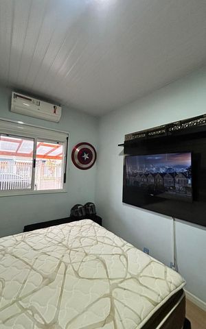 Casa à venda com 45m², 2 quartos e 2 vagas Casa à venda com 45m², 2 quartos e 2 vagasQuarto 1