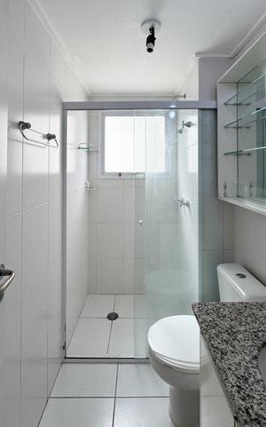 Apartamento à venda com 64m², 3 quartos e 1 vaga Apartamento à venda com 64m², 3 quartos e 1 vagaBanheiro Social