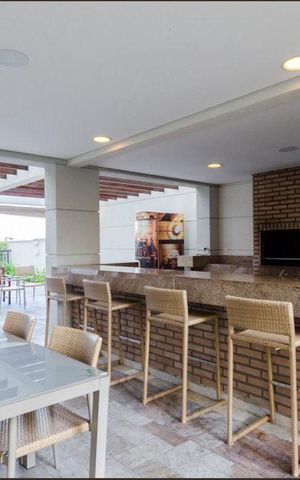 Apartamento à venda com 64m², 3 quartos e 1 vaga Apartamento à venda com 64m², 3 quartos e 1 vagaÁrea comum - Churrasqueira