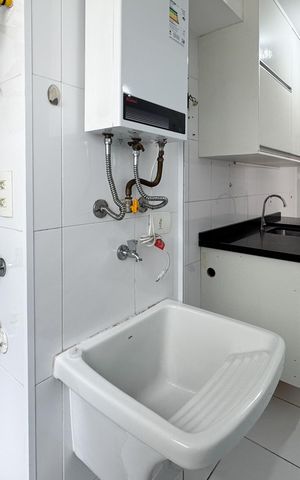 Apartamento à venda com 64m², 3 quartos e 1 vaga Apartamento à venda com 64m², 3 quartos e 1 vagaÁrea de Serviço
