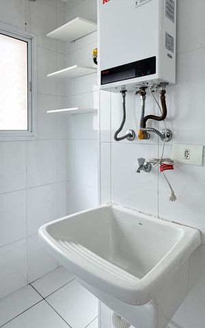 Apartamento à venda com 64m², 3 quartos e 1 vaga Apartamento à venda com 64m², 3 quartos e 1 vagaÁrea de Serviço