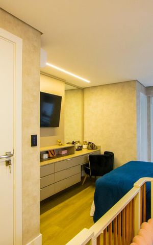 Apartamento à venda com 125m², 3 quartos e 3 vagas Apartamento à venda com 125m², 3 quartos e 3 vagasQuarto 1 - Suíte