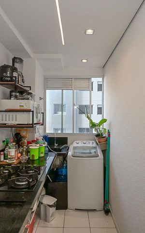 Apartamento à venda com 43m², 2 quartos e sem vagaCozinha