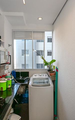 Apartamento à venda com 43m², 2 quartos e sem vagaÁrea de Serviço 