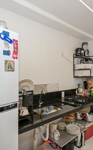Apartamento à venda com 43m², 2 quartos e sem vagaCozinha