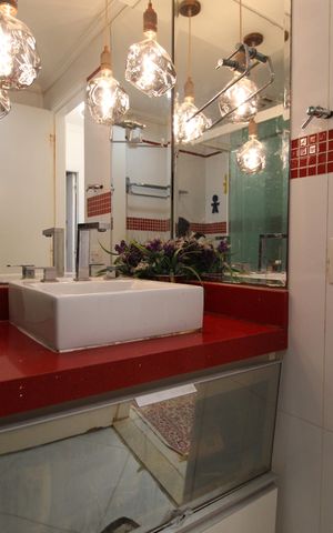 Apartamento para alugar com 104m², 4 quartos e 3 vagasBanheiro Social