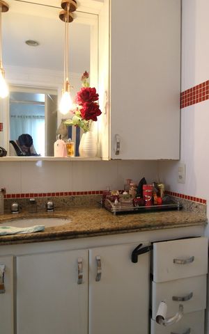 Apartamento para alugar com 104m², 4 quartos e 3 vagasBanheiro da Suíte