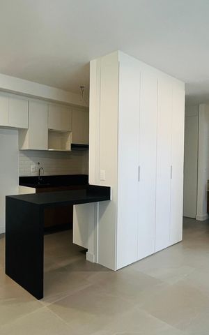 Apartamento à venda com 46m², 1 quarto e 1 vaga