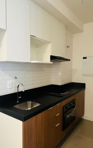 Apartamento à venda com 46m², 1 quarto e 1 vaga