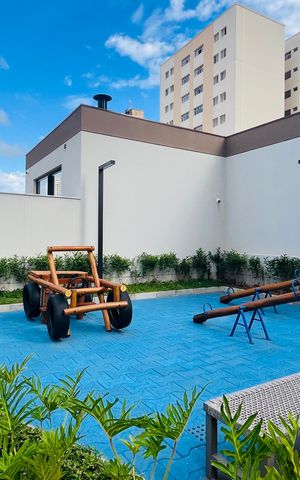 Apartamento à venda com 46m², 1 quarto e 1 vaga