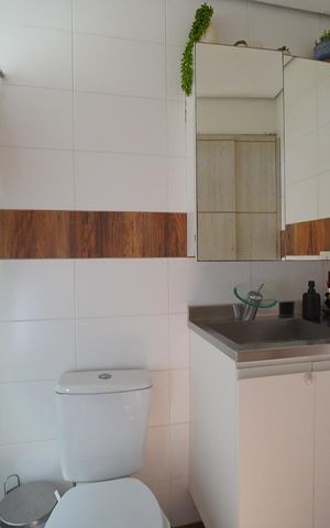 Apartamento para alugar com 80m², 1 quarto e 1 vagaBanheiro da Suíte