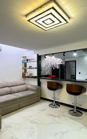 Casa à venda com 240m², 3 quartos e 2 vagas Casa à venda com 240m², 3 quartos e 2 vagasSala