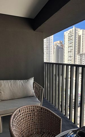 Studio para alugar com 29m², 1 quarto e sem vaga
