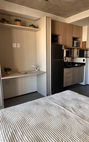 Studio para alugar com 29m², 1 quarto e sem vaga