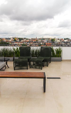 Studio à venda com 34m², 2 quartos e sem vaga Studio à venda com 34m², 2 quartos e sem vagaTerraço