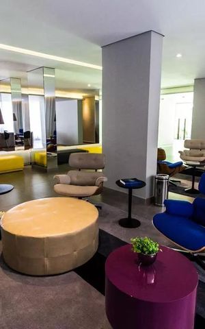Studio à venda com 26m², 1 quarto e 1 vaga Studio à venda com 26m², 1 quarto e 1 vagaEspaço social