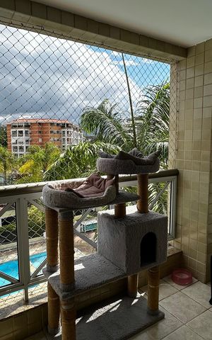 Apartamento à venda com 105m², 2 quartos e 1 vagaVaranda