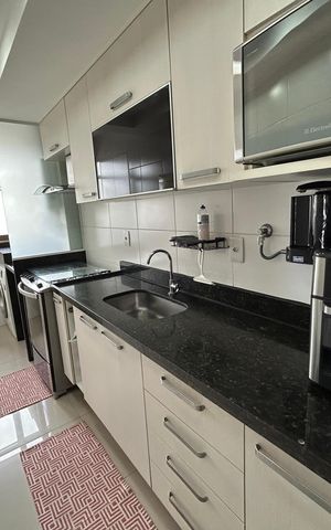 Apartamento à venda com 79m², 2 quartos e 1 vagaCozinha