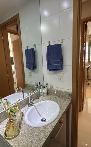 Apartamento à venda com 79m², 2 quartos e 1 vagaBanheiro Social